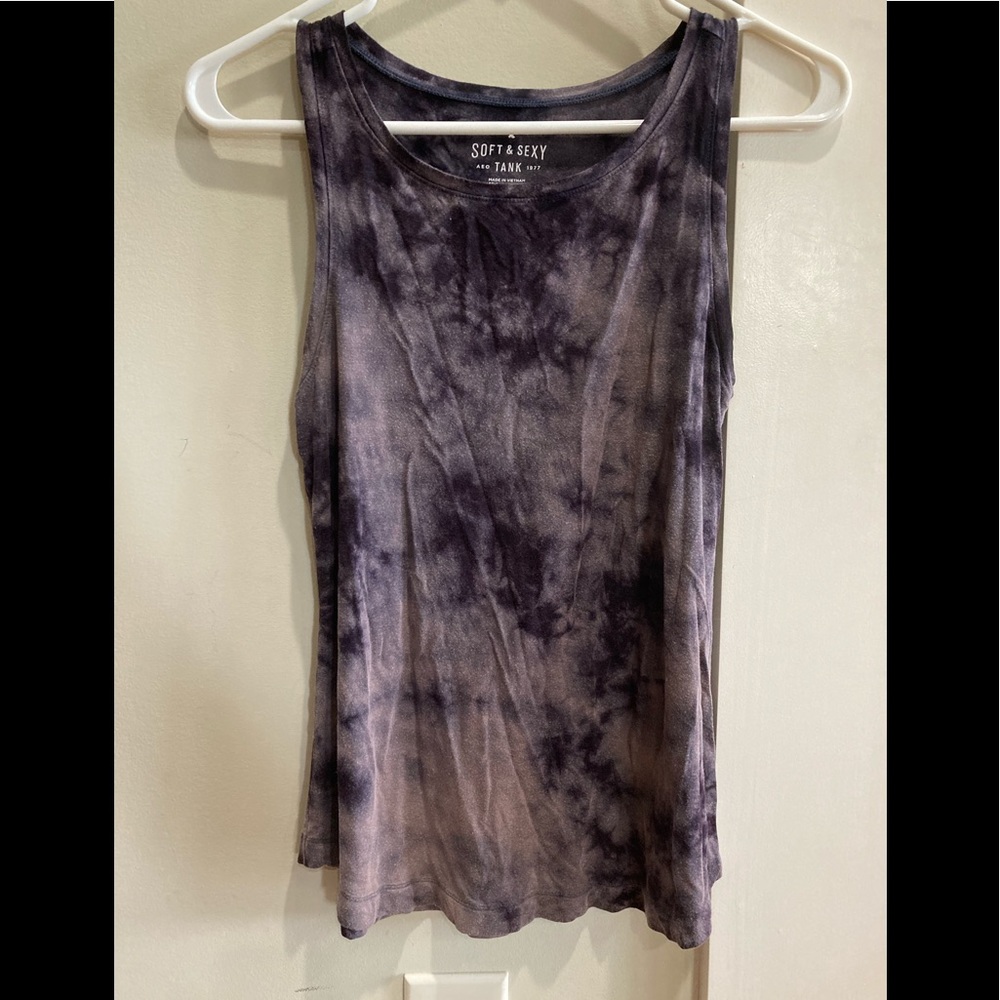 American Eagle Soft & Sexy Tie Dyed Tank